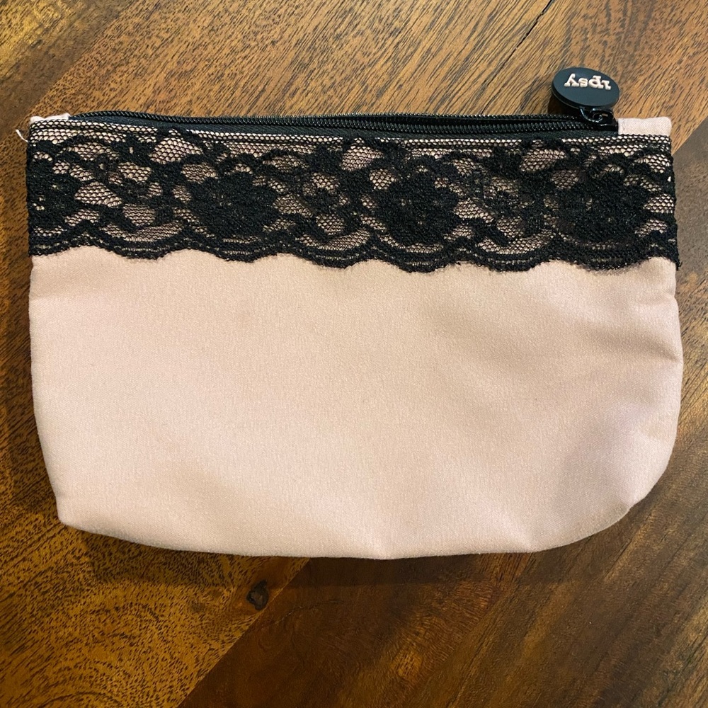 Pink Lace Ipsy Cosmetic Bag